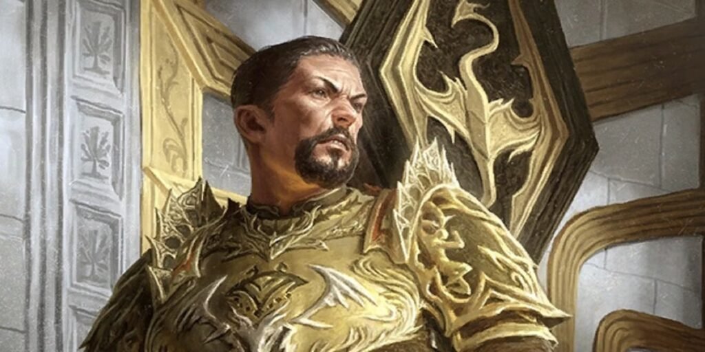 Tiber Septim, the human emperor in The Elder Scrolls who would eventually be deified as Talos.