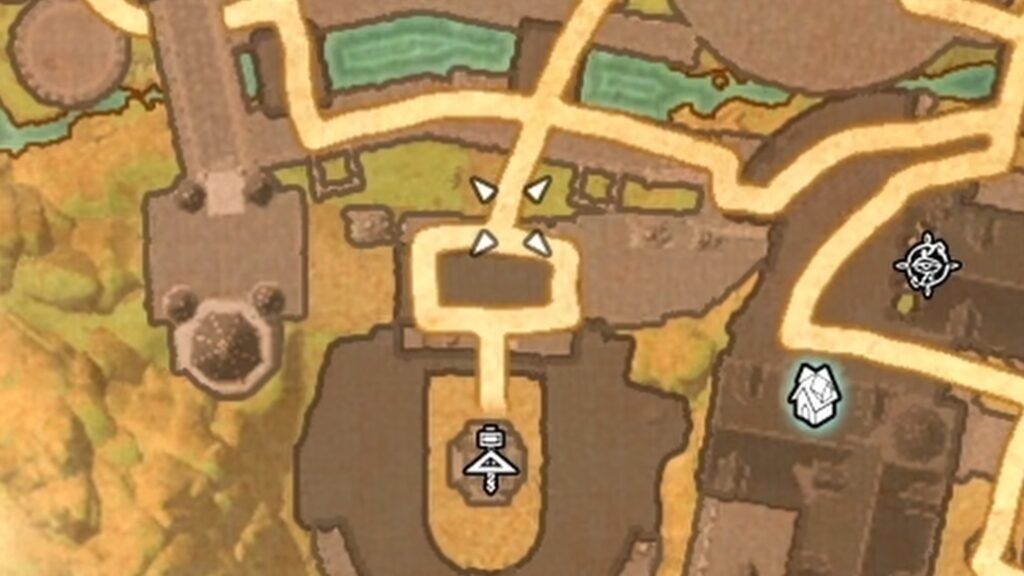 Screenshot of Felarian the Jewelry Crafting Certifier's location in Alinor, Summerset in The Elder Scrolls Online.