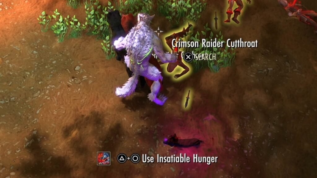 Screenshot highlighting the Werewolf Synergy Insatiable Hunger in The Elder Scrolls Online.