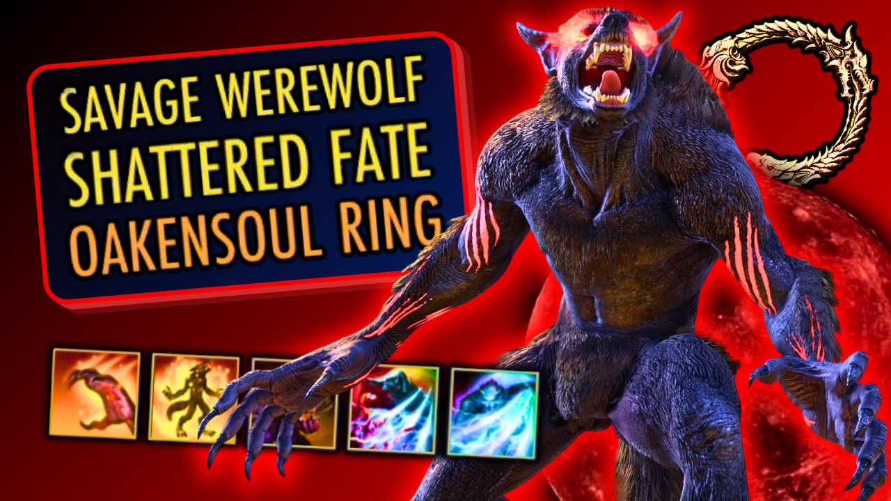 SAVAGE Werewolf PvP Build for ESO U50 (& Beyond)
